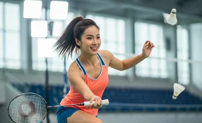 Cầu lông giúp cơ thể tiêu hao năng lượng, vận động liên tục và hỗ trợ kiểm soát cân nặng. 