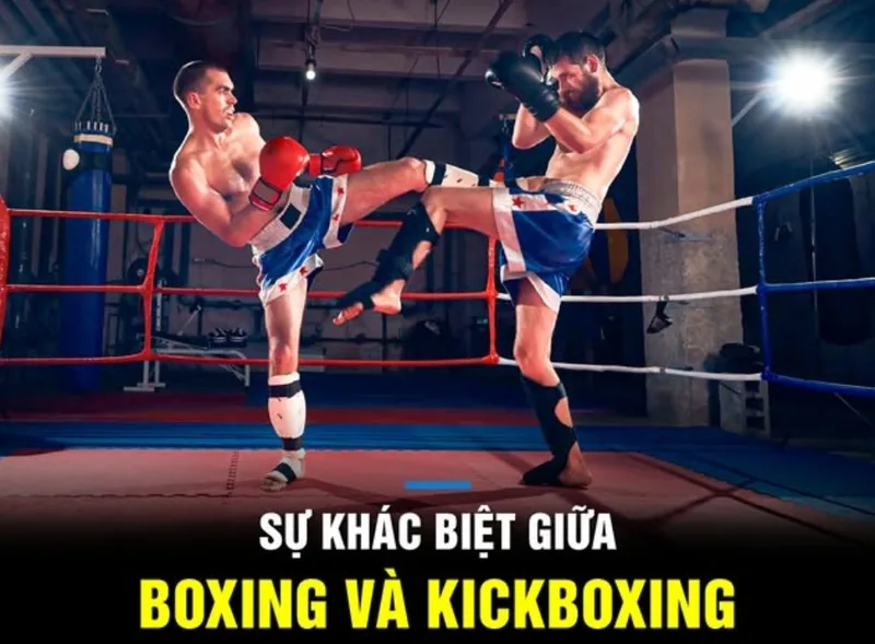 Điểm khác biệt lớn nhất là boxing chỉ dùng tay để tấn công, còn Kick Boxing kết hợp cả đấm, đá, giữ thăng bằng và kiểm soát toàn thân.