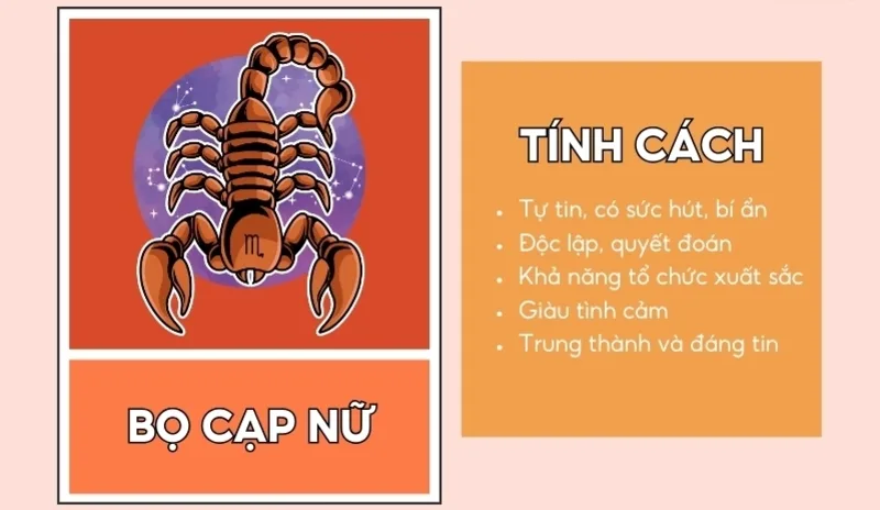Nam và nữ Bọ Cạp đều sâu sắc, mạnh mẽ nhưng cách thể hiện cảm xúc có thể khác nhau.